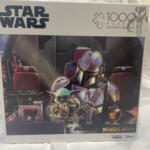 Star Wars The Mandalorian Puzzle 1000 Piece Jigsaw Grogu The Child Disney NEW